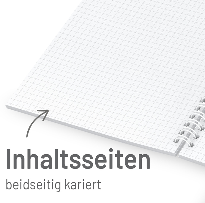 Spiralblock A5 Recycling - Inhalt Standard