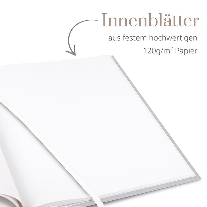 Gästebuch Taufe "Soft Aqua"