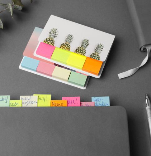 Warum individuell bedruckte Short Covers & Pagemarker echte Brand-Booster sind