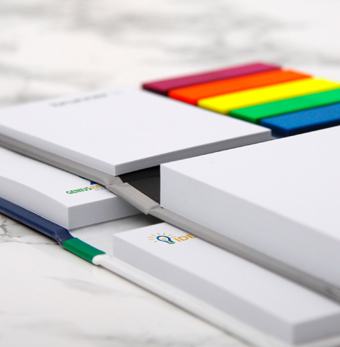Welche Varianten gibt es bei Bizstix® Hardcover-Sets – Haftnotiz-Sets?