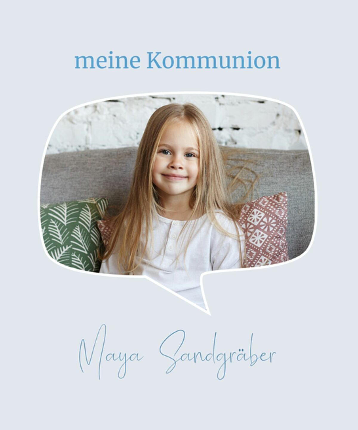 Gästebuch für die Kommunion mit deinem Design