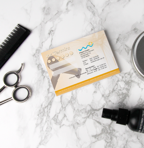Terminzettel für Friseure – stärke dein Salon-Branding mit jedem Termin